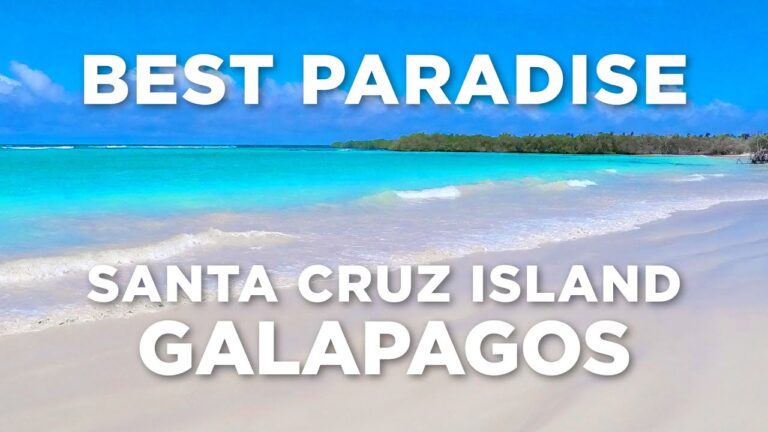 Best Beach Paradise at Santa Cruz Galapagos with @tommytravelz